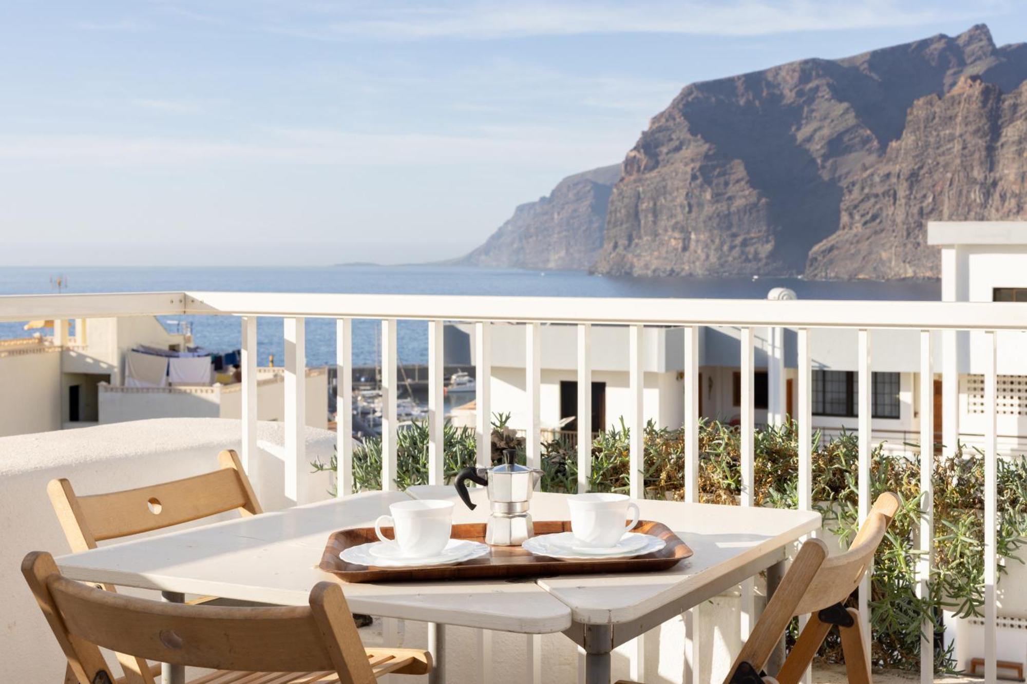 Santiago del Teide Okstay Los Gigantes With Ac, Terraces And Sea Views מראה חיצוני תמונה